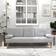 Homcom Scandi Style Grey Sofa 181cm 3 Seater