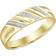 Macy's Accent Band Ring - Gold/Silver/Diamonds