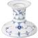 Royal Copenhagen Musselmalet Riflet White/Blue Värmeljuslykta 7.5cm