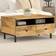 vidaXL Salontafel 80 x 54 x 40 cm Massief Mangohout