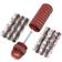 Peaty's Kit de réparation tubeless /insert meches Holeshot Rouge