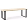 Sellyhome Horten Extendable Oak Craft / Black Matbord 80x240cm