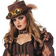 Wilbers Karnaval Steampunk Womens Masquerade Costume