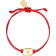 Tory Burch Embrace Ambition Bracelet - Gold/Red