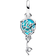 Pandora Murano Balloon Dangle Charm - Silver/Blue