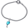 Pandora Murano Balloon Dangle Charm - Silver/Blue