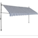 Dakota Fields Fabric Cover Retractable Patio Awning