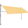 Dakota Fields Fabric Cover Retractable Patio Awning