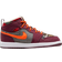 Nike Air Jordan 1 Mid SE PS - Night Maroon/Black/White/Total Orange