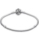 Pandora Disney Tinker Bell Clasp Moments Snake Chain Bracelet - Silver/Transparent