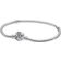 Pandora Disney Tinker Bell Clasp Moments Snake Chain Bracelet - Silver/Transparent