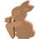 Creativ Company Rabbit Nature Påskdekoration 18cm