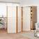 vidaXL 3-Panel Cream White Room Divider 210x180cm