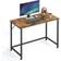 Vasagle Computer Rustic Brown/Black Escritorio de escritura 50x100cm