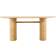 Venture Design Isolde Natural Dining Table 90x180cm