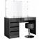 Vicco Sherry with Stool Anthracite High Gloss Dressing Table 55x120cm