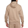 Nike Men's Sportswear Club Fleece Full Zip Hoodie - Khaki/Khaki/White