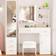 Makeup White Dressing Table 16x52"