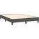 vidaXL Boxspring Dark Gray Cama Continental