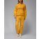 Nike Women's Jordan Brooklyn Fleece Pullover Hoodie - Yellow Ochre/Dusty Peach