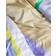 Hübsch Block Bedding Dynebetræk Multifarve, Blå, Hvid (200x140cm)