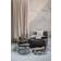 Ethnicraft N701 Dark Gray Fodskammel 76cm
