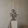 STOFF Nagel Zinc Black Chrome Ljusstake 6.9cm 3st