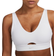 Nike Plunge Cutout Medium-Support Padded Sports Bra - White/Photon Dust