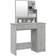 vidaXL Makeup Concrete Grey Toiletbord 35x86.5cm