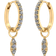 Smykkekæden Isabell Earrings - Gold/Transparent