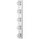 IKEA Ledsjo Stainless Steel Wall light