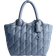 Coach Iris Tote - Silver/Slate Blue