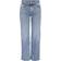 Noisy May Yolanda Normal Waisted Wide Leg Jeans - Light Blue Denim