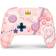 PowerA Enhanced Trådløs Controller til Nintendo Switch Princess Peach Plaid Gamepad Nintendo Switch