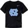 Nike Youth North Carolina Tar Heels Cotton Logo T-shirt - Black