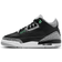 NIKE Air Jordan 3 Retro GS - Black/Wolf Grey/White/Green Glow