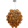 By Rydéns Deluxe Brandy Orange Pendant Lamp 64cm