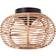 Brilliant Woodball Natural/Black Taklampa