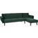 Premier Housewares Serene Green Sofa 269cm 3-Sitzer