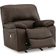 Signature Design by Ashley Leather Match Power Rocker Standard Recliner Brown Armchair 41"