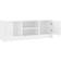 vidaXL Modern White TV-bänk 102x37.5cm