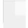 vidaXL Modern White TV-bänk 102x37.5cm