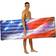 PoolCandy Stars & Stripes Deluxe Pool Raft 188x76cm