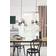 Halo Design Atom Smoky Pendant Lamp ∅ 45cm