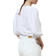 H&M Linen-Blend Blouse - White