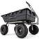 GORILLA CARTS Heavy Duty Poly Yard Dump Cart Garden Wagon