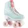 Rio Roller Script Skates Teal/Coral