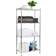 Mind Reader 4TSHELVU-SIL Silver Shelving System 23.5x48"