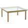 Hay Kofi Transparent/Based Lacquered Oak Sofabord 80x80cm