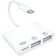 Nordic LGN-104 Lightning/ USB A - Lightning F-M Adapter